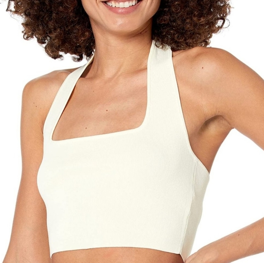 New The Drop XXL halter crop top